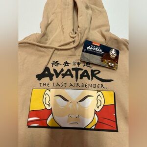 NWT Nickelodeon AVATAR The Last Airbender hoodie
size M